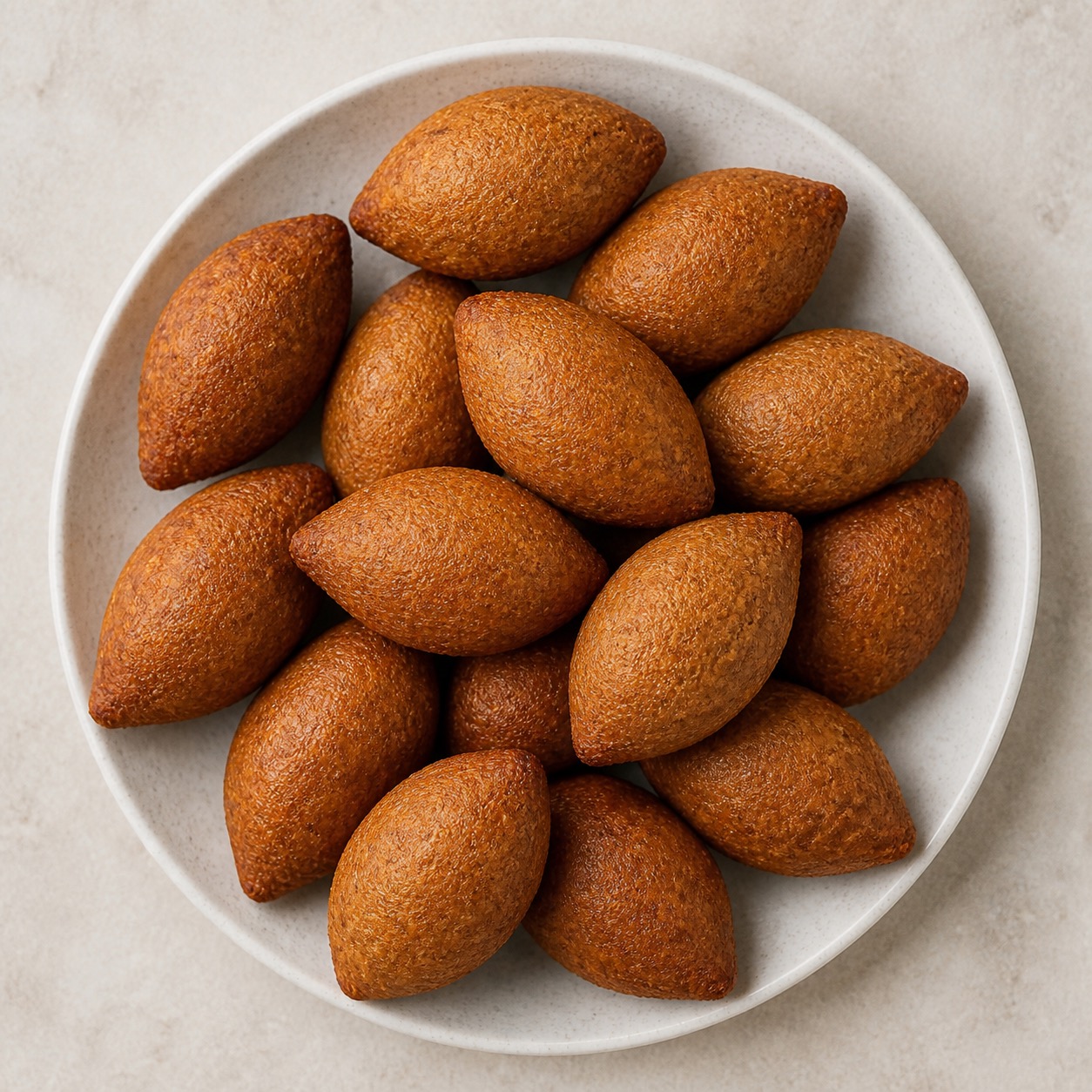 Quibbes y bolitas de quibbe